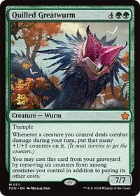 Quilled Greatwurm - Prerelease Cards - Magic: The Gathering card