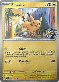 Pikachu (Rain City Showcase) - Miscellaneous Cards & Products - Pokemon card