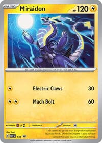 Miraidon - 148 - SV: Scarlet & Violet Promo Cards - Pokemon card