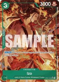 Izo (OP01-033) (Alternate Art) - Premium Booster -The Best- - One Piece Card Game card
