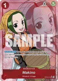 Makino (Full Art) - Premium Booster -The Best- - One Piece Card Game card