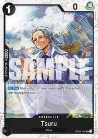 Tsuru (Jolly Roger Foil) - Premium Booster -The Best- - One Piece Card Game card