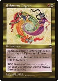 Suleiman's Legacy - Visions - Magic: The Gathering card