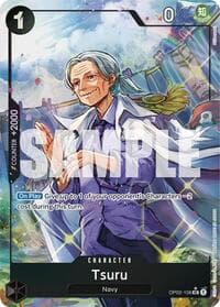 Tsuru (Full Art) - Premium Booster -The Best- - One Piece Card Game card