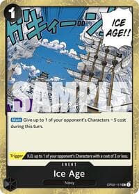 Ice Age (Jolly Roger Foil) - Premium Booster -The Best- - One Piece Card Game card
