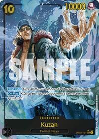 Kuzan (OP02-121) (Alternate Art) - Premium Booster -The Best- - One Piece Card Game card