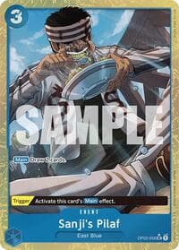 Sanji's Pilaf (Alternate Art) - Premium Booster -The Best- - One Piece Card Game card
