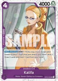 Kalifa (Jolly Roger Foil) - Premium Booster -The Best- - One Piece Card Game card