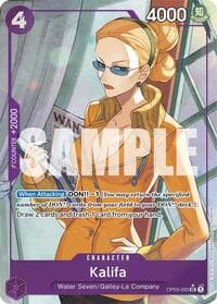 Kalifa (Full Art) - Premium Booster -The Best- - One Piece Card Game card