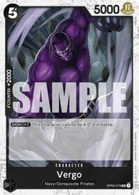 Vergo (Jolly Roger Foil) - Premium Booster -The Best- - One Piece Card Game card