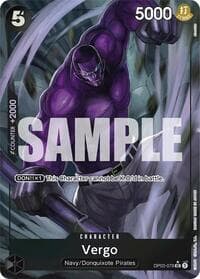 Vergo (Full Art) - Premium Booster -The Best- - One Piece Card Game card