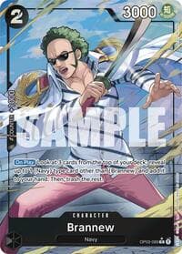 Brannew (Alternate Art) - Premium Booster -The Best- - One Piece Card Game card