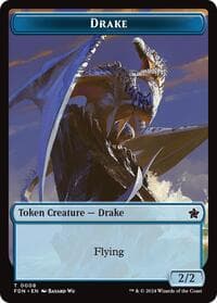 Drake // Goblin Doubled-Sided Token - Foundations - Magic: The Gathering card