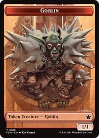 Goblin // Insect Doubled-Sided Token - Foundations - Magic: The Gathering card