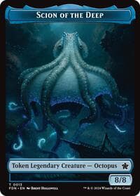 Scion of the Deep // Koma's Coil Doubled-Sided Token - Foundations - Magic: The Gathering card