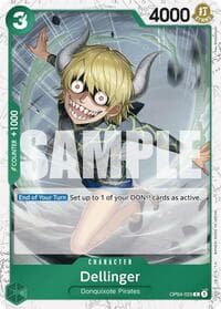 Dellinger (Jolly Roger Foil) - Premium Booster -The Best- - One Piece Card Game card