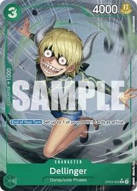 Dellinger (Full Art) - Premium Booster -The Best- - One Piece Card Game card