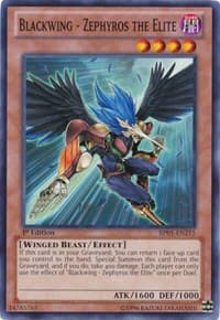 Blackwing - Zephyros the Elite - Battle Pack: Epic Dawn - YuGiOh card