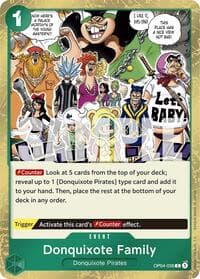 Donquixote Family (Jolly Roger Foil) - Premium Booster -The Best- - One Piece Card Game card