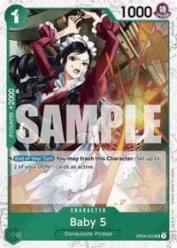 Baby 5 (OP04-032) (Jolly Roger Foil) - Premium Booster -The Best- - One Piece Card Game card