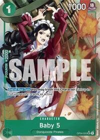 Baby 5 (OP04-032) (Full Art) - Premium Booster -The Best- - One Piece Card Game card