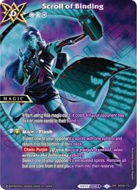 Scroll of Binding (SPR) - Generational Link - Battle Spirits Saga card