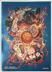 One Piece Card Game Official Sleeves - Ace and Sabo (10-Pack) - Bandai Card Sleeves - Card Sleeves card