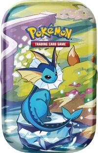 Prismatic Evolutions Mini Tin [Vaporeon] - SV: Prismatic Evolutions - Pokemon card