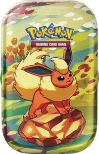Prismatic Evolutions Mini Tin [Flareon] - SV: Prismatic Evolutions - Pokemon card