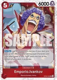 Emporio.Ivankov (Jolly Roger Foil) - Premium Booster -The Best- - One Piece Card Game card