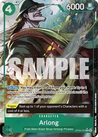 Arlong (Full Art) - Premium Booster -The Best- - One Piece Card Game card