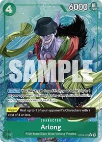 Arlong (Alternate Art) - Premium Booster -The Best- - One Piece Card Game card
