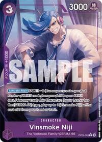 Vinsmoke Niji (OP06-064) (Full Art) - Premium Booster -The Best- - One Piece Card Game card