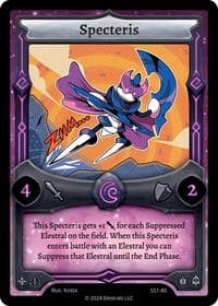 Specteris (SS1-80) - Shattered Stars Chapter 1 [SS1] - Elestrals card