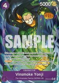 Vinsmoke Yonji (OP06-067) (Full Art) - Premium Booster -The Best- - One Piece Card Game card