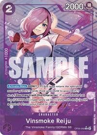 Vinsmoke Reiju (OP06-068) (Full Art) - Premium Booster -The Best- - One Piece Card Game card