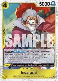 Inuarashi (Jolly Roger Foil) - Premium Booster -The Best- - One Piece Card Game card