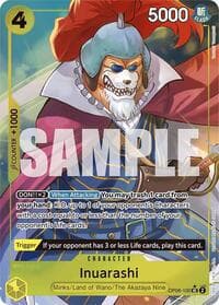 Inuarashi (Full Art) - Premium Booster -The Best- - One Piece Card Game card