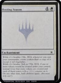 Hosting Season - Un-Known Event Playtest Cards - Magic: The Gathering card