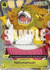 Nekomamushi (Full Art) - Premium Booster -The Best- - One Piece Card Game card