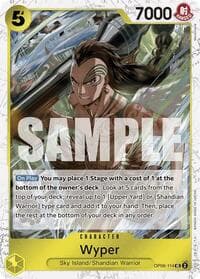 Wyper (Jolly Roger Foil) - Premium Booster -The Best- - One Piece Card Game card
