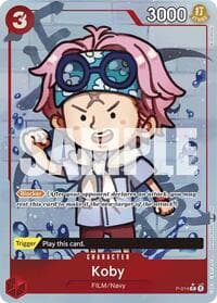 Koby (Full Art) - Premium Booster -The Best- - One Piece Card Game card