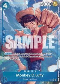 Monkey.D.Luffy (P-055) (Full Art) - Premium Booster -The Best- - One Piece Card Game card