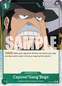 Capone"Gang"Bege (ST02-004) (Full Art) - Premium Booster -The Best- - One Piece Card Game card