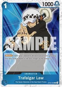 Trafalgar Law (ST03-008) (Jolly Roger Foil) - Premium Booster -The Best- - One Piece Card Game card
