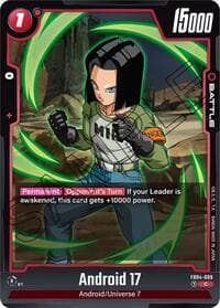 Android 17 - Ultra Limit - Dragon Ball Super: Fusion World card