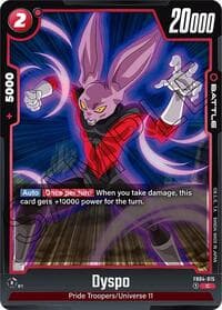 Dyspo - Ultra Limit - Dragon Ball Super: Fusion World card