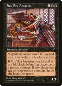 Suq'Ata Assassin - Visions - Magic: The Gathering card