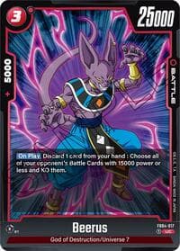 Beerus - Ultra Limit - Dragon Ball Super: Fusion World card