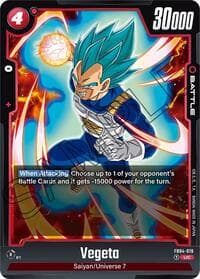 Vegeta - FB04-019 - Ultra Limit - Dragon Ball Super: Fusion World card